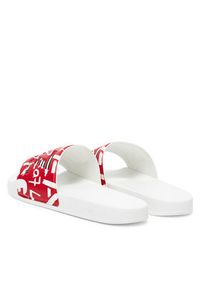 EA7 Emporio Armani Klapki 7X000108 AF15118 M0113 Czerwony. Kolor: czerwony