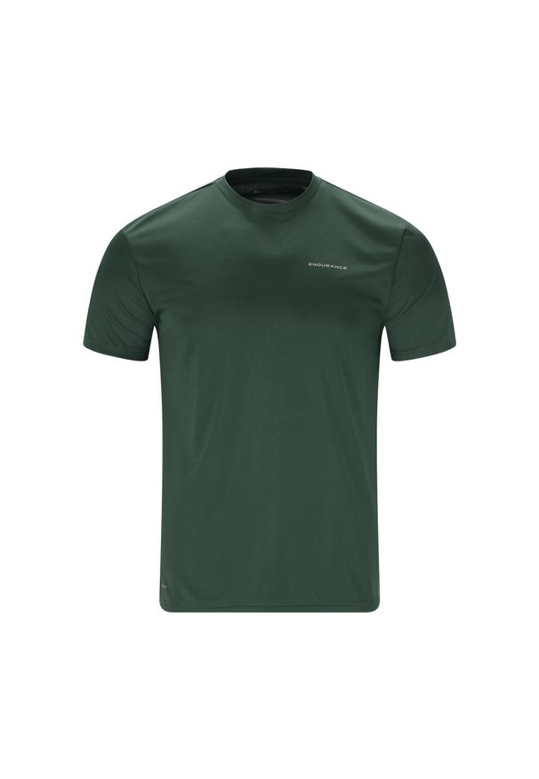 ENDURANCE - Koszulka treningowa męska Endurance Dipose. Kolor: zielony. Sport: bieganie