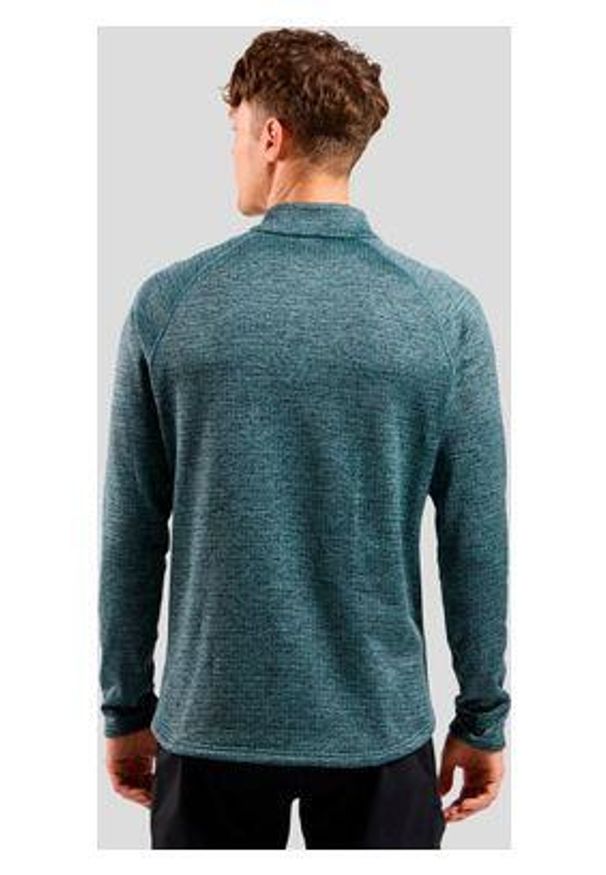 Odlo - Bluza techniczna męska ODLO Tencia Mid Layer 1/2 zip. Kolor: niebieski