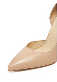 DeeZee Szpilki DZ-09 Beżowy. Kolor: beżowy. Materiał: skóra. Obcas: na szpilce #6