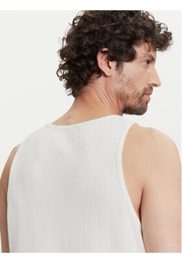 GAP - Gap Tank top 768254-00 Écru Regular Fit. Materiał: bawełna