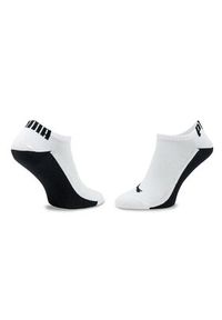 Puma Zestaw 2 par niskich skarpet męskich Men Back Logo Sneaker 2P 938011 Biały. Kolor: biały. Materiał: materiał, bawełna #2