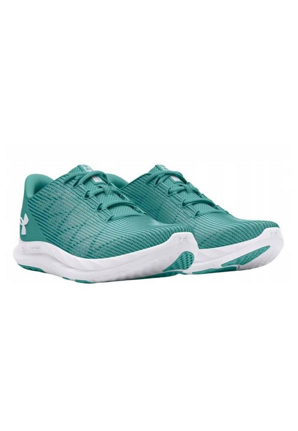 Buty do biegania damskie Under Armour Charged Speed Swift. Kolor: zielony. Materiał: materiał, syntetyk. Szerokość cholewki: normalna. Sport: bieganie