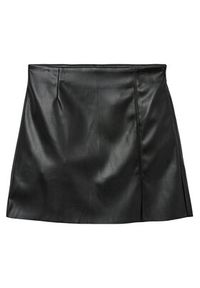 Vero Moda Spódnica z imitacji skóry Nelly 10322469 Czarny Regular Fit. Kolor: czarny. Materiał: skóra #3