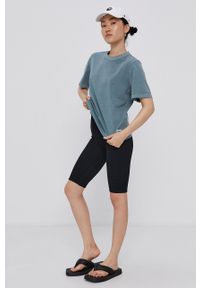 Reebok Classic T-shirt bawełniany H11211. Okazja: na co dzień. Kolor: niebieski. Materiał: bawełna. Styl: casual #5