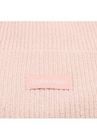 Calvin Klein Czapka Essential Knit Beanie K60K608519 Szary. Kolor: szary. Materiał: syntetyk