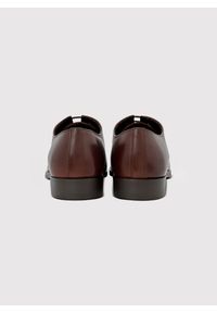 Pako Lorente - PAKO LORENTE – Brązowe półbuty męskie. Kolor: brązowy. Materiał: skóra. Styl: elegancki #5