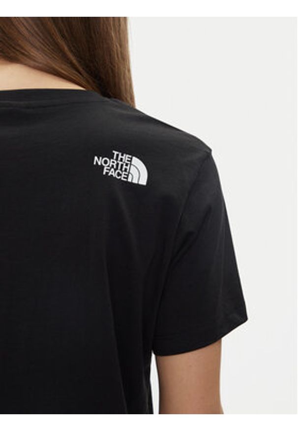 The North Face T-Shirt NF0A8A6HJK31 Czarny Relaxed Fit. Kolor: czarny. Materiał: bawełna