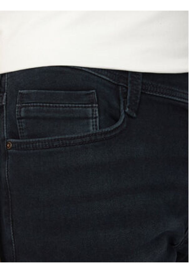 Mustang Jeansy Oregon 1013710 Granatowy Slim Leg. Kolor: niebieski