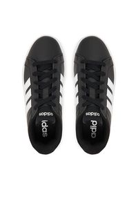 Adidas - adidas Sneakersy Grand Court 3.0 JP9366 Czarny. Kolor: czarny. Materiał: skóra #4