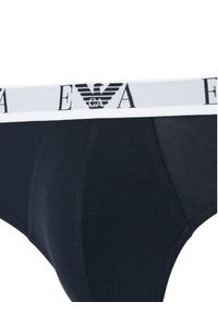 Emporio Armani Underwear Komplet 3 par slipów EM000258 AF14131 MB139 Granatowy. Kolor: niebieski. Materiał: bawełna