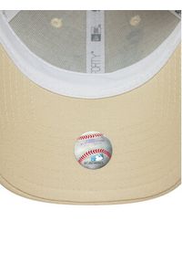 New Era Czapka z daszkiem New York Yankees Womens MLB 9FORTY 60667492 Żółty. Kolor: żółty. Materiał: materiał, bawełna
