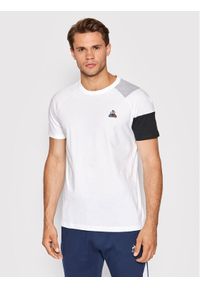 Le Coq Sportif T-Shirt 2210565 Biały Regular Fit. Kolor: biały. Materiał: bawełna #1