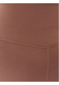 Glamorous Legginsy YG0037 Brązowy Slim Fit. Kolor: brązowy. Materiał: syntetyk