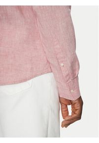 Michael Kors Koszula CS4400H4YT Różowy Relaxed Fit. Kolor: różowy. Materiał: len #5