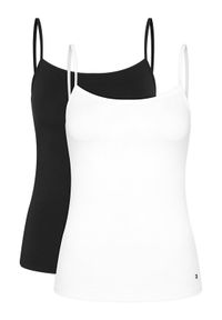TOMMY HILFIGER - Tommy Hilfiger Komplet 2 topów UW0UW05957 Kolorowy Slim Fit. Materiał: bawełna. Wzór: kolorowy