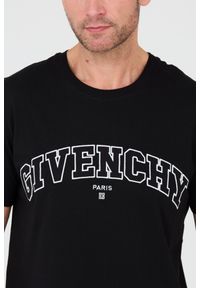 Givenchy - GIVENCHY Czarny t-shirt. Kolor: czarny