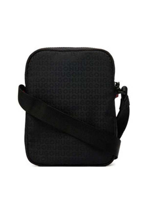 Hugo - HUGO Saszetka Ethon 50563525 Czarny. Kolor: czarny. Materiał: materiał