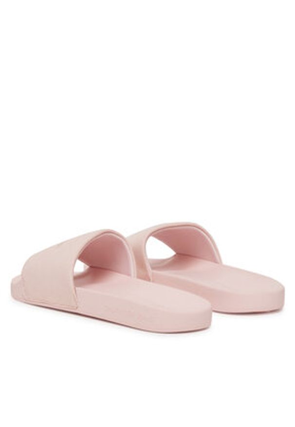 Calvin Klein Jeans Klapki Slide Monogram Wn Logo Ck YW0YW01967 Różowy. Kolor: różowy. Materiał: materiał