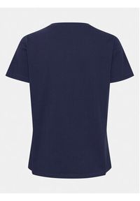 Fransa T-Shirt 20612765 Granatowy Regular Fit. Kolor: niebieski. Materiał: bawełna #8