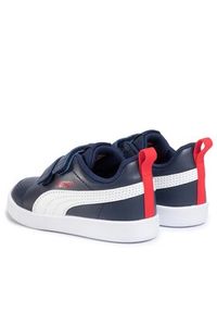 Puma Sneakersy Courtflex V2 V Inf 371544 01 Granatowy. Kolor: niebieski. Materiał: skóra #2