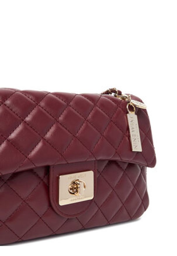 Nine West Torebka CEO-IDAHO-LDA8004 Bordowy. Kolor: czerwony
