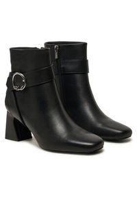 Karl Lagerfeld - KARL LAGERFELD Botki KL31444 Czarny. Kolor: czarny. Materiał: skóra #3