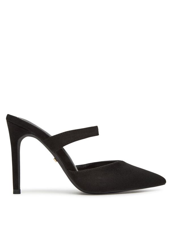 DeeZee Klapki HT78401-7 Czarny. Kolor: czarny. Materiał: materiał