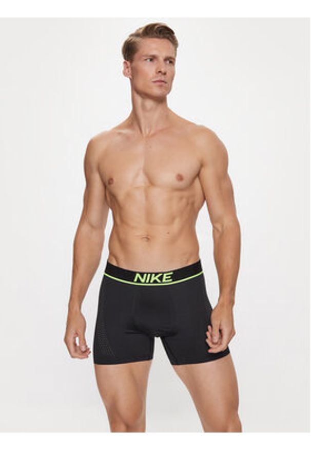 Nike Bokserki Dri-Fit Elite Micro 0000KE1150 Czarny. Kolor: czarny. Materiał: syntetyk