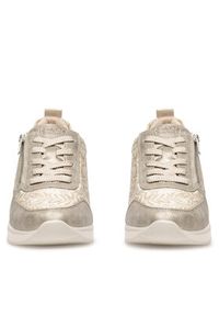 Remonte Sneakersy D2401-60 Beżowy. Kolor: beżowy. Materiał: materiał #7