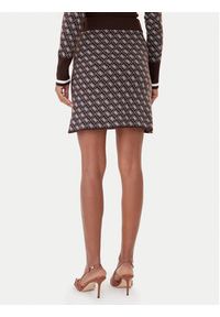 Guess Spódnica ołówkowa W5BD81 Z3JD2 Brązowy Slim Fit. Kolor: brązowy. Materiał: syntetyk