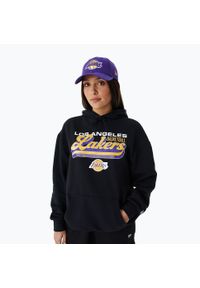 Bluza męska New Era NBA Graphic OS Hoody Los Angeles Lakers. Kolor: czarny