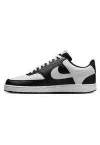 Buty do chodzenia męskie Nike Court Vision Low. Zapięcie: sznurówki. Kolor: biały, czarny, wielokolorowy. Materiał: guma, skóra, syntetyk, materiał, tkanina. Szerokość cholewki: normalna. Model: Nike Court. Sport: turystyka piesza