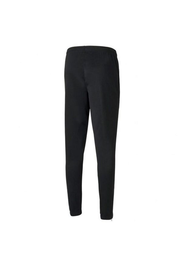 Puma - Męskie Treningowe Spodnie Do Biegania TeamRise Poly. Kolor: czarny. Materiał: dresówka