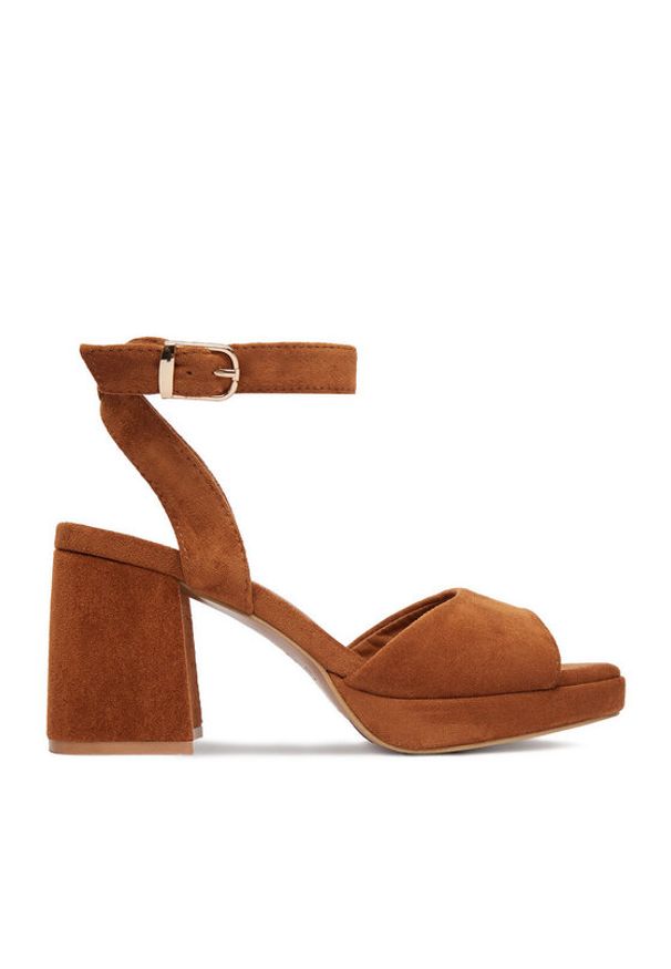 DeeZee Sandały CEO-HY3065-2 Brązowy. Kolor: brązowy. Materiał: materiał