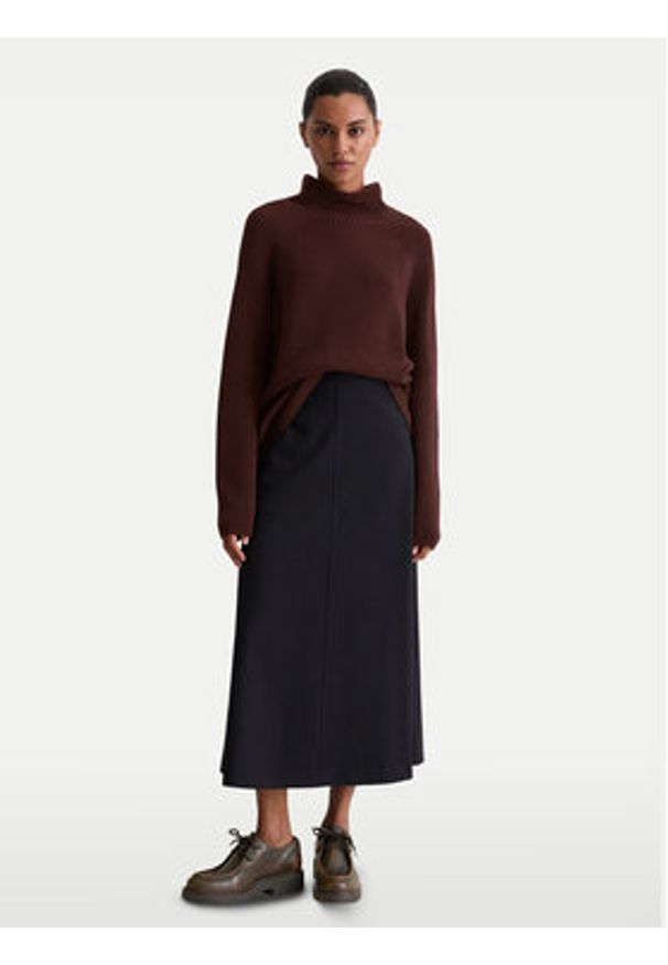 Marc O'Polo Golf 509 6059 60009 Bordowy Regular Fit. Typ kołnierza: golf, polo. Kolor: czerwony. Materiał: bawełna