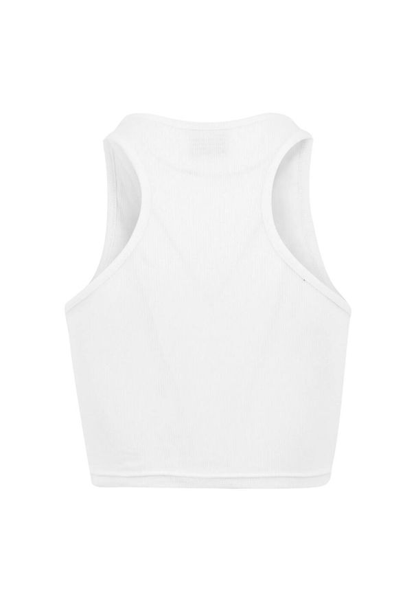 Urban Classics - Top W Prążki Dla Pań I Panów. Kolor: biały. Wzór: prążki