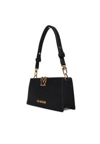 Love Moschino - LOVE MOSCHINO Torebka JC4128PP1OLM0000 Czarny. Kolor: czarny. Materiał: skórzane #5