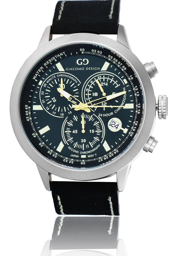 Zegarek Giacomo Design Elegancki męski GD02002. Styl: elegancki
