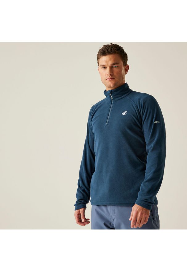 DARE 2B - Polar turystyczny męski Freethink II z suwakiem. Kolor: niebieski, szary, wielokolorowy. Materiał: poliester, polar. Sport: turystyka piesza