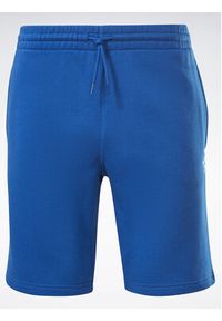 Reebok Szorty sportowe Reebok Identity Fleece Shorts H49689 Niebieski. Kolor: niebieski. Materiał: bawełna. Styl: sportowy #2