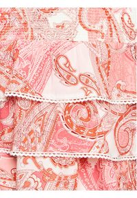 Melissa Odabash Sukienka letnia Jess Różowy Regular Fit. Kolor: różowy. Materiał: wiskoza. Sezon: lato