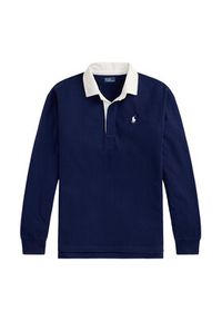 Polo Ralph Lauren Sweter 211B17797001 Granatowy Regular Fit. Typ kołnierza: polo. Kolor: niebieski. Materiał: bawełna #2
