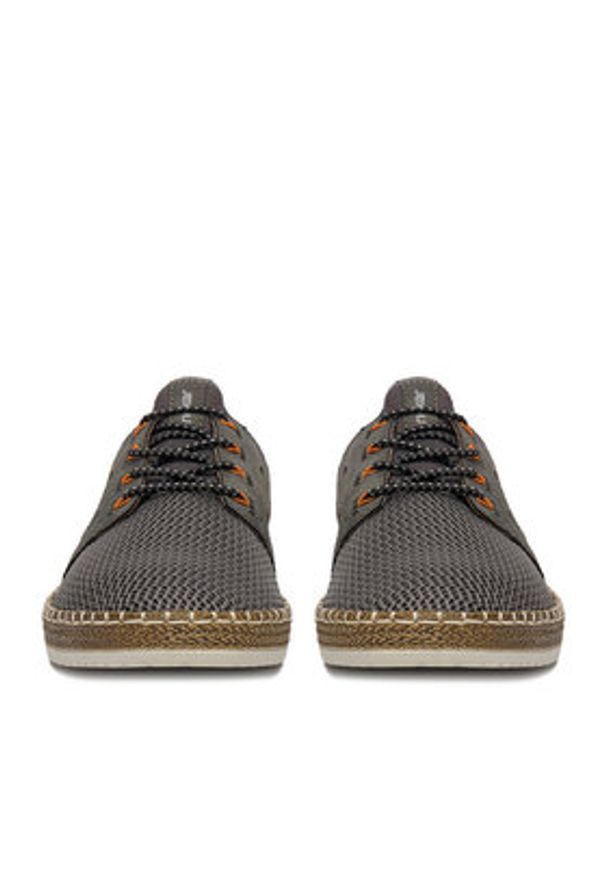 Rieker Półbuty CEO-B5252-45 Szary. Kolor: szary. Materiał: materiał