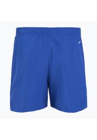 Szorty kąpielowe męskie Nike Logo Solid 5" Volley. Kolor: niebieski
