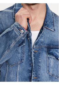TOMMY HILFIGER - Tommy Hilfiger Kurtka jeansowa MW0MW31196 Granatowy Relaxed Fit. Kolor: niebieski. Materiał: jeans, bawełna