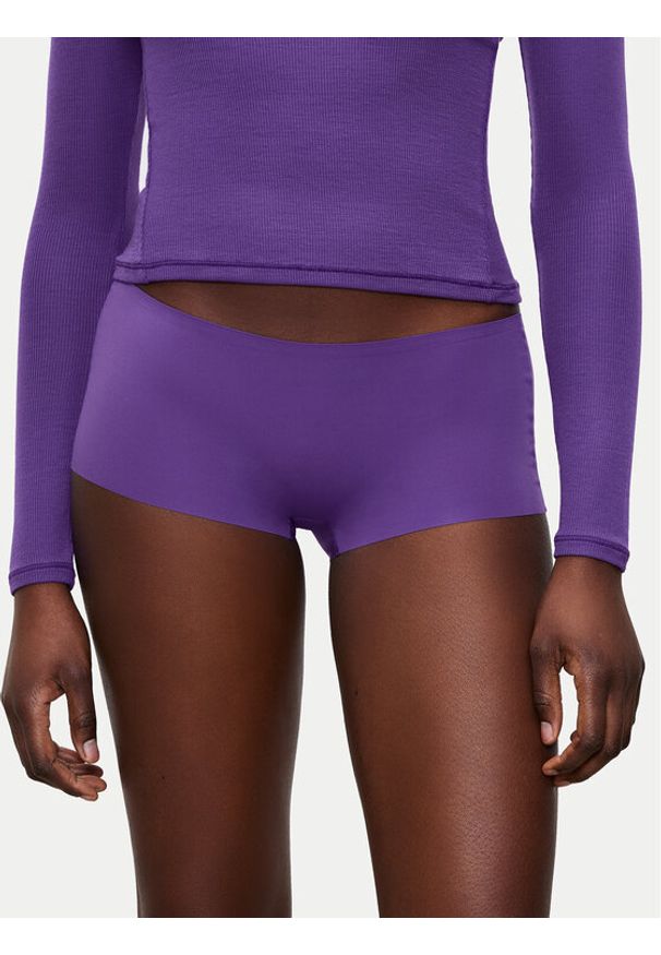 Triumph Bokserki Smart Invisible 10224858 Fioletowy. Kolor: fioletowy. Materiał: syntetyk