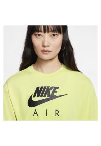 Koszulka damska Nike Air CJ3105. Materiał: materiał, bawełna. Długość rękawa: krótki rękaw. Długość: krótkie #3