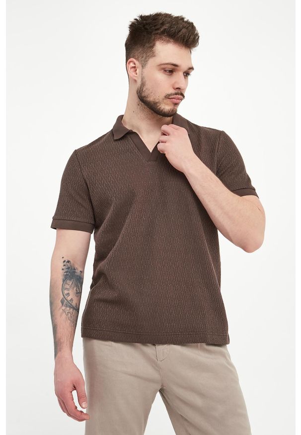 JOOP! Jeans - Polo męskie Pono JOOP! JEANS. Typ kołnierza: polo