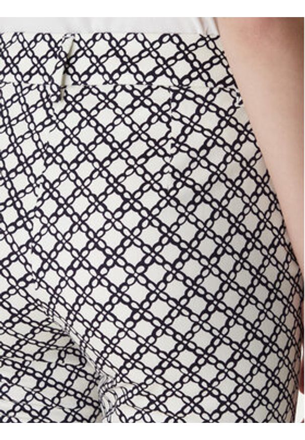 Marella Spodnie materiałowe Classi 2615131201 Czarny Slim Fit. Kolor: czarny. Materiał: bawełna